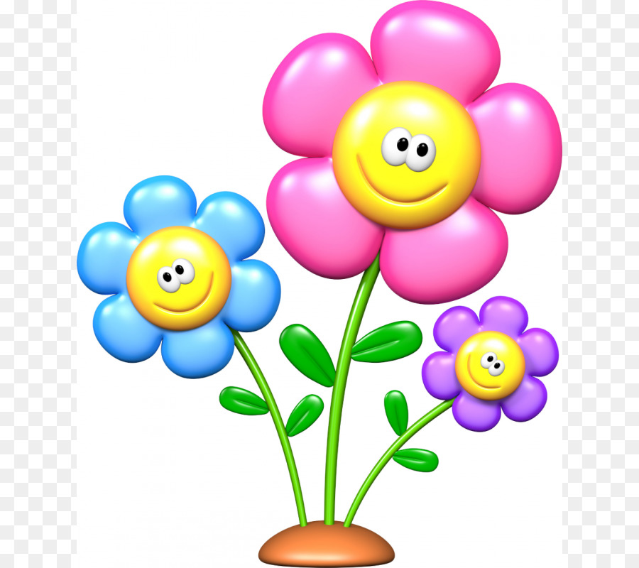Cartoon flower