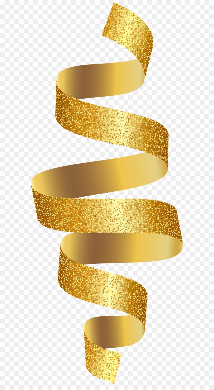 Oro Nastro Clip art - Gold Ribbon PNG Trasparente, Clip Art Immagine