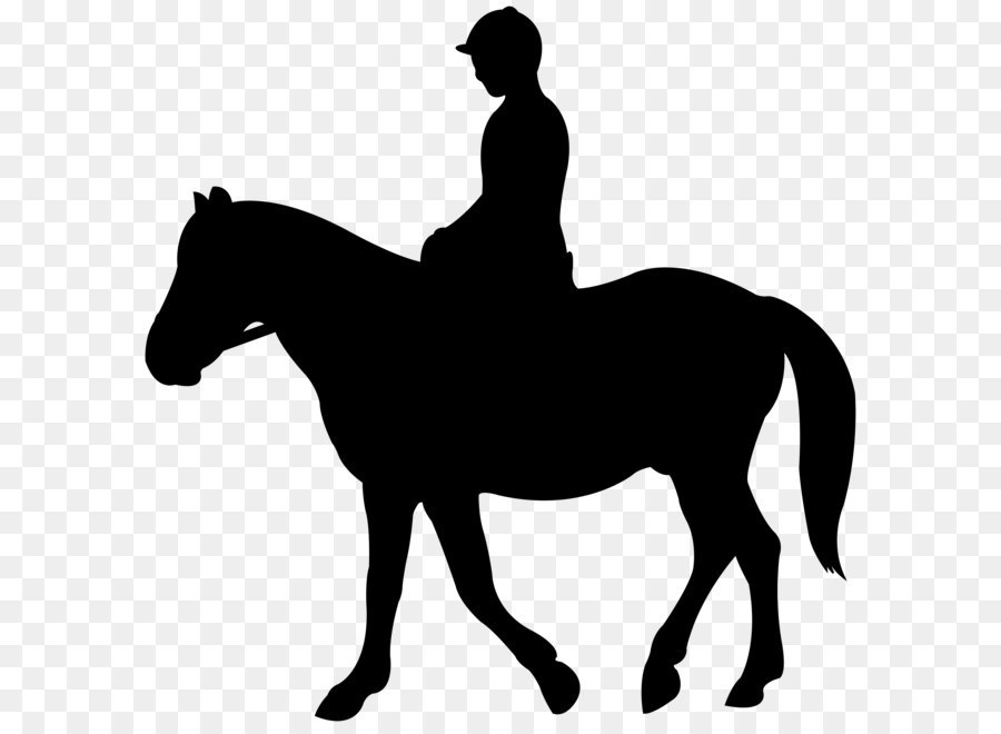 Jockey Silhouette Cavallo monta inglese Clip art - Jockey Silhouette PNG Clip Art Immagine