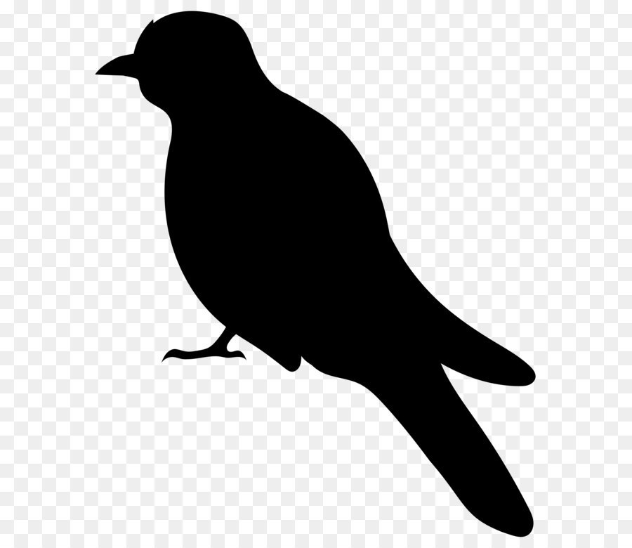 Uccello Silhouette Clip art - Uccello Silhouette PNG Clip Art Immagine