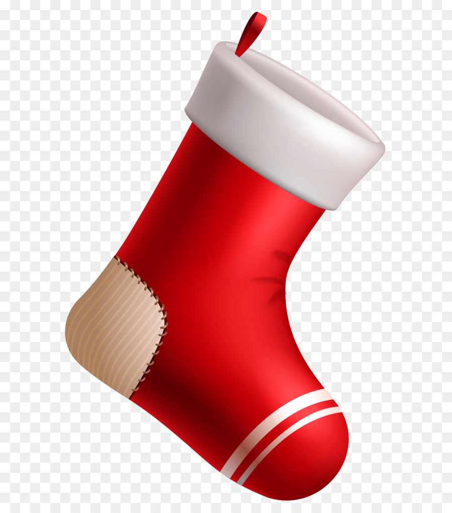Weihnachts Strumpf Clip art - Weihnachten Rote Strumpf PNG-Clipart-Bild