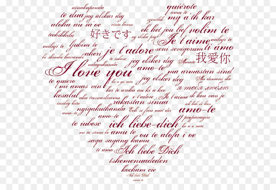 Liebe, Sprache Satz Arabisch Übersetzung - Internationale Heart Love Transparent PNG clipart Bild