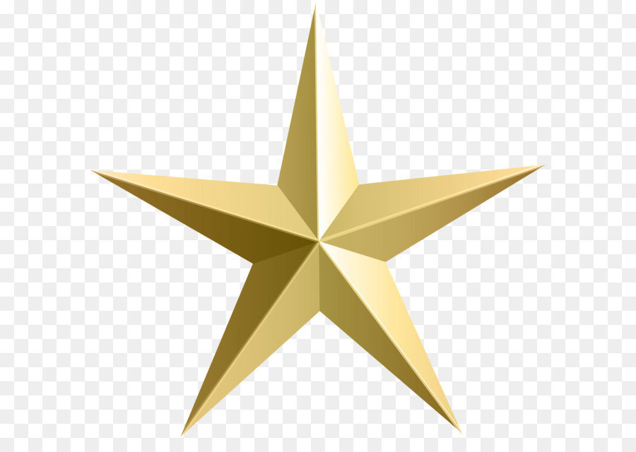 Silver Star Clip art - Gold-Sterne-Transparente PNG-clipart