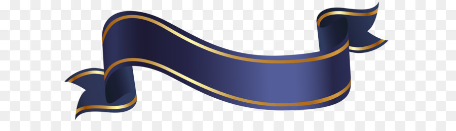 Ribbon clipart - Blaue Banner ein Transparentes PNG Bild