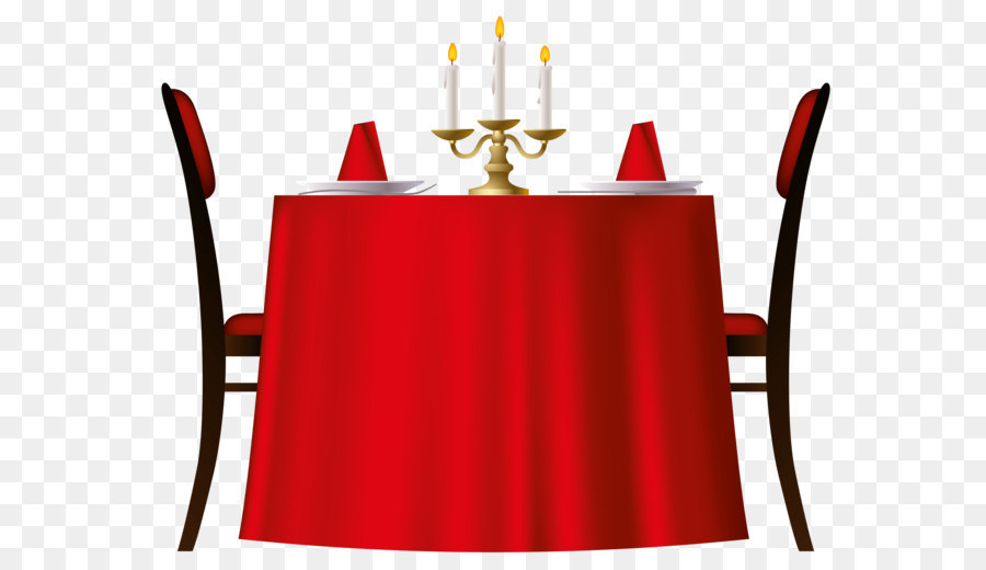 Tisch Stuhl - Rote Romantische Tabelle PNG-Bild