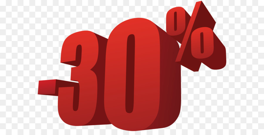 30% Off Sale PNG Bild Transparent