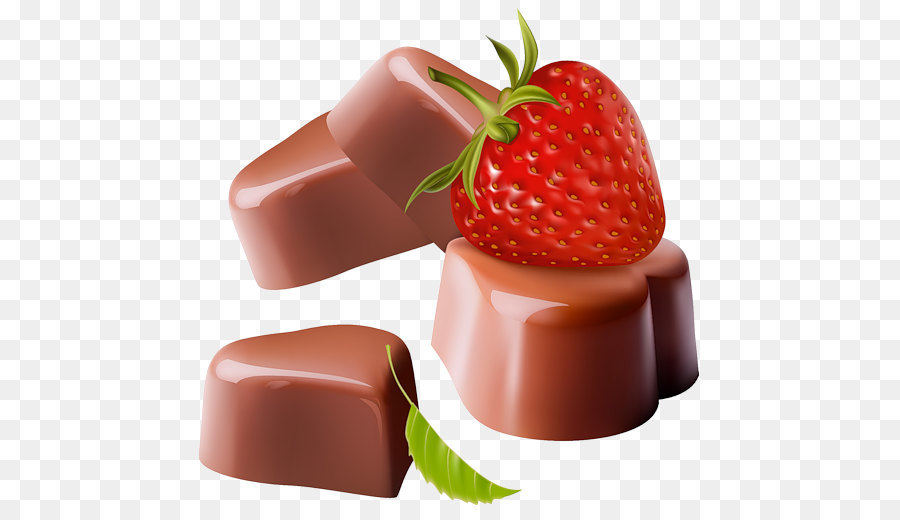 Cupcake barra di Cioccolato ricoperta di Cioccolato arachidi Caramelle - Cioccolato Caramelle a forma di Cuore con Fragole PNG Clipart