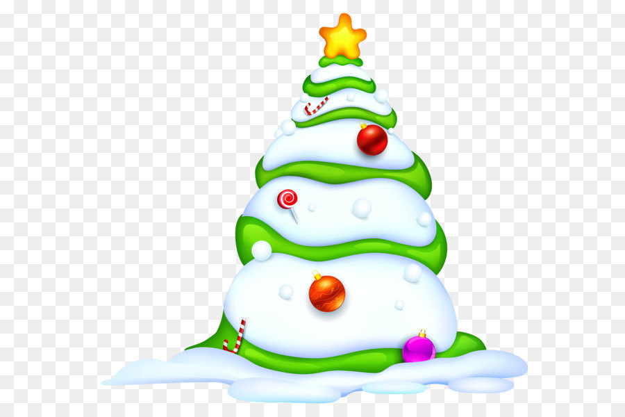 Weihnachten, Neues Jahr, Papier - Weihnachten Snowy Tree PNG Bild