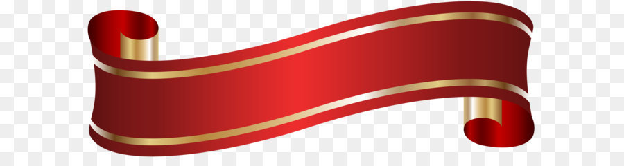 Rosso Angolo Di Carattere - Elegante Banner Rosso PNG Clip Art
