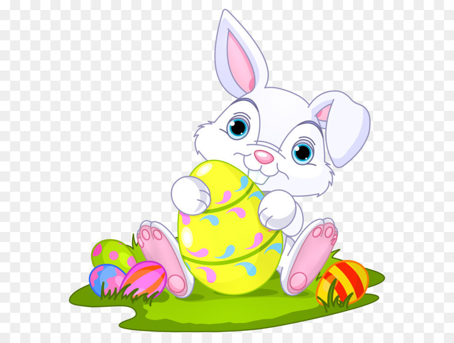 Thỏ phục sinh trong Nước thỏ Clip nghệ thuật - Easter Bunny với Trứng Trí PNG Yêu Ảnh