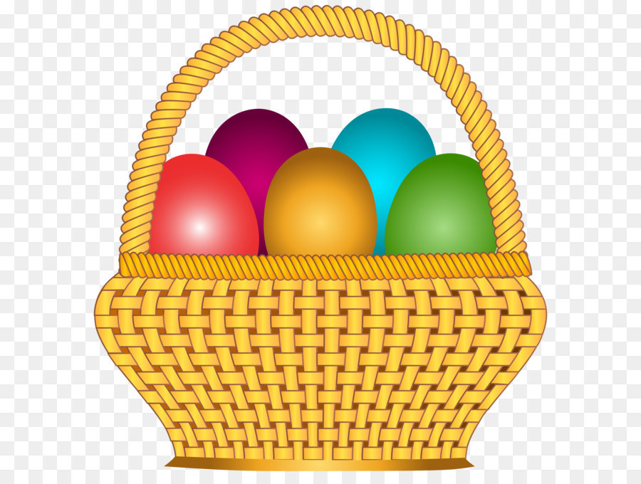 White House Easter Bunny, uovo di Pasqua caccia all'Uovo - Cesto con le Uova di Pasqua PNG Clip Art Immagine