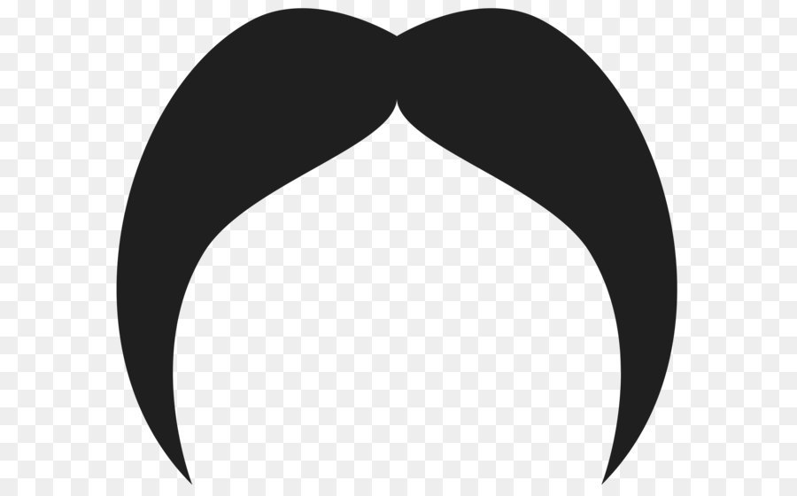 schwarz und weiß Muster - Movember Stache Reichen Onkel PNG-Clipart-Bild