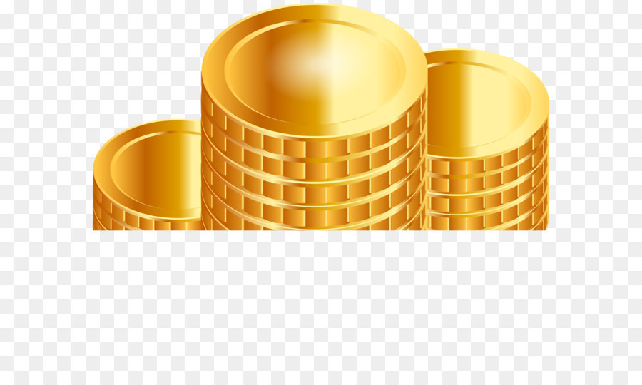 Đồng tiền vàng Clip nghệ thuật - Đồng Tiền vàng PNG hình Ảnh