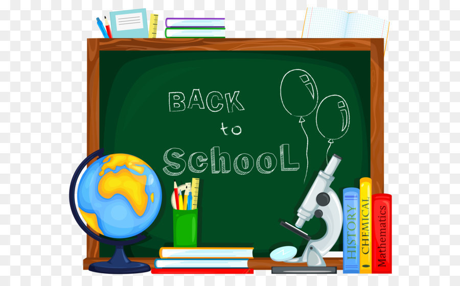 Back To School Background Green