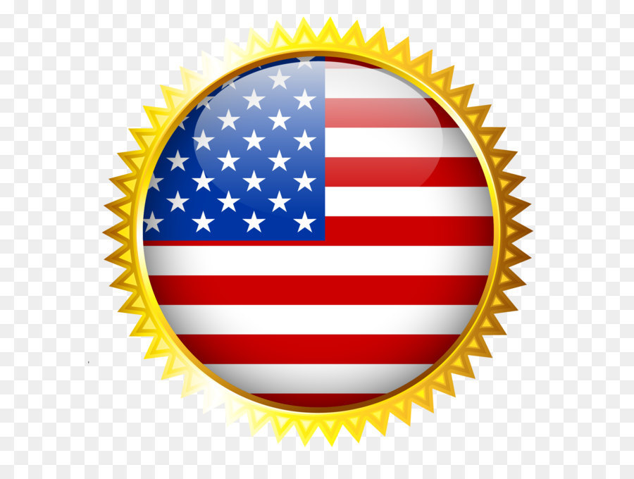 Ribbon Award Preis Gold Medaille Clip art - United States Flag Dekoration PNG Clipart Bild