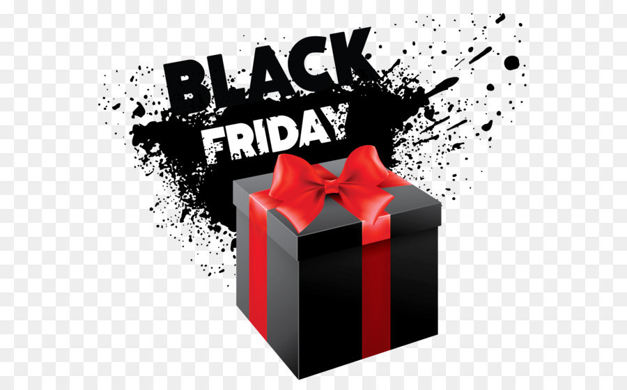 Black Friday Shopping-clipart - Black Friday PNG-Clipart-Bild