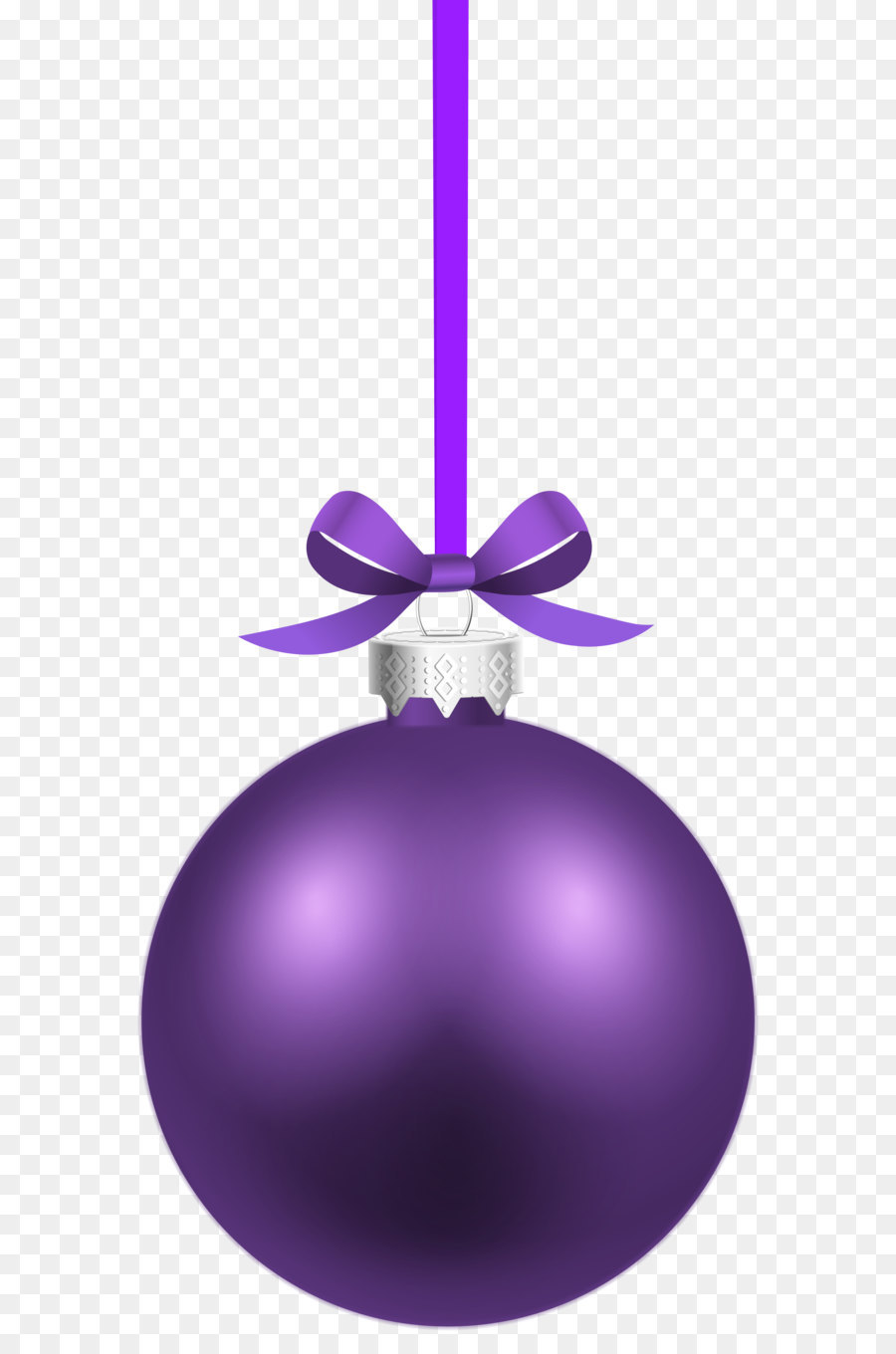 Weihnachten ornament Lila Weihnachten Dekoration clipart - Lila Weihnachten Hängende Kugel PNG Clipart Bild