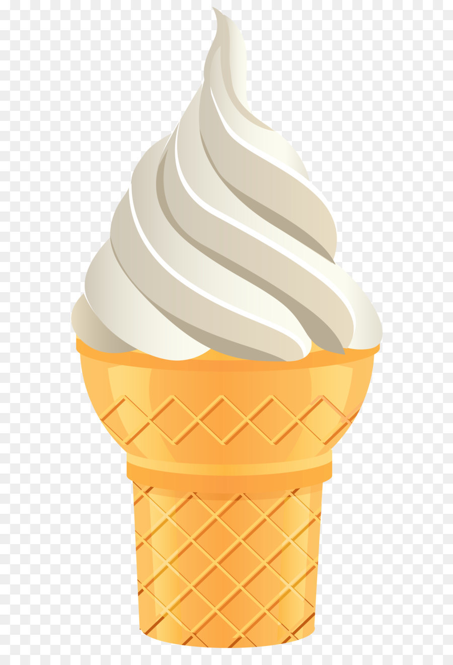 Cono gelato Gusto Cup - Gelato alla vaniglia Cono PNG Trasparente, Clip Art Immagine