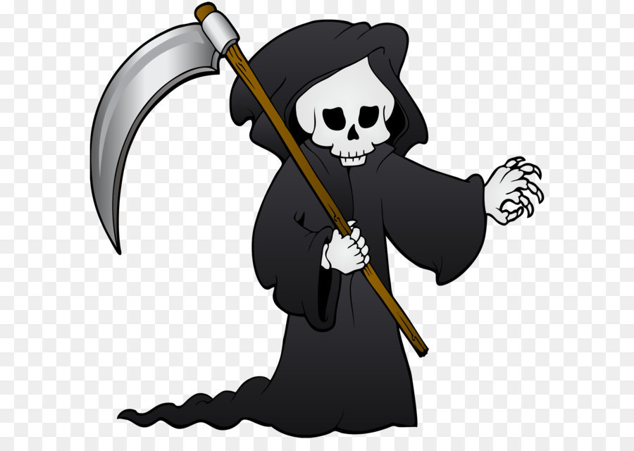 Tod Symbol - Grim Reaper PNG clipart Bild