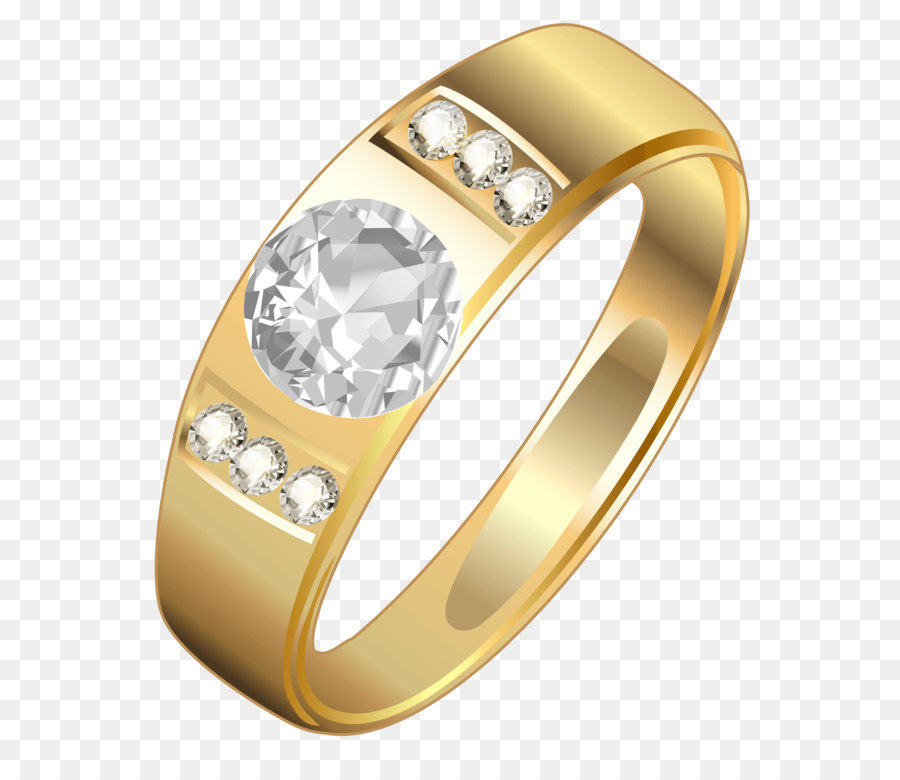 Ring Schmuck Gold Clip art - Goldring png