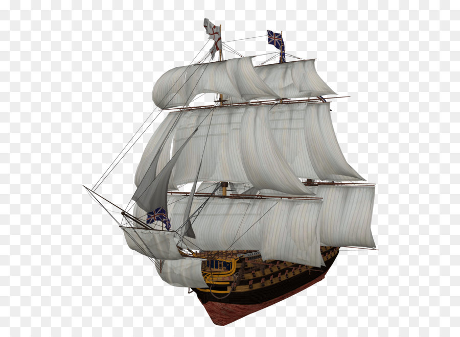 Mittelalter goldene Zeitalter der Piraterie Puzz 3D Schiff - Segelschiff PNG Bild