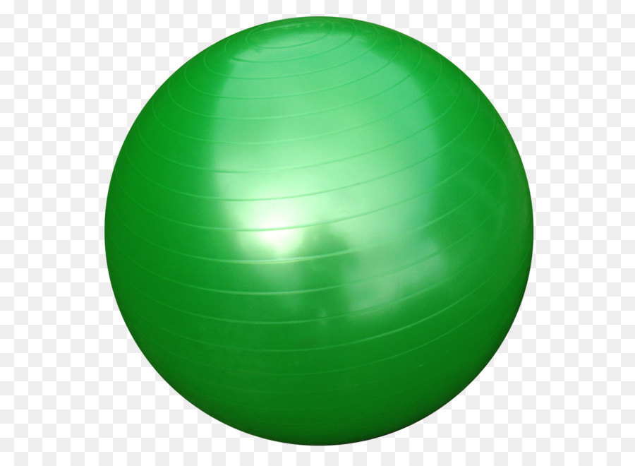 Sfera palla di Esercizio Pompa Verde - Gym Ball Scarica Png