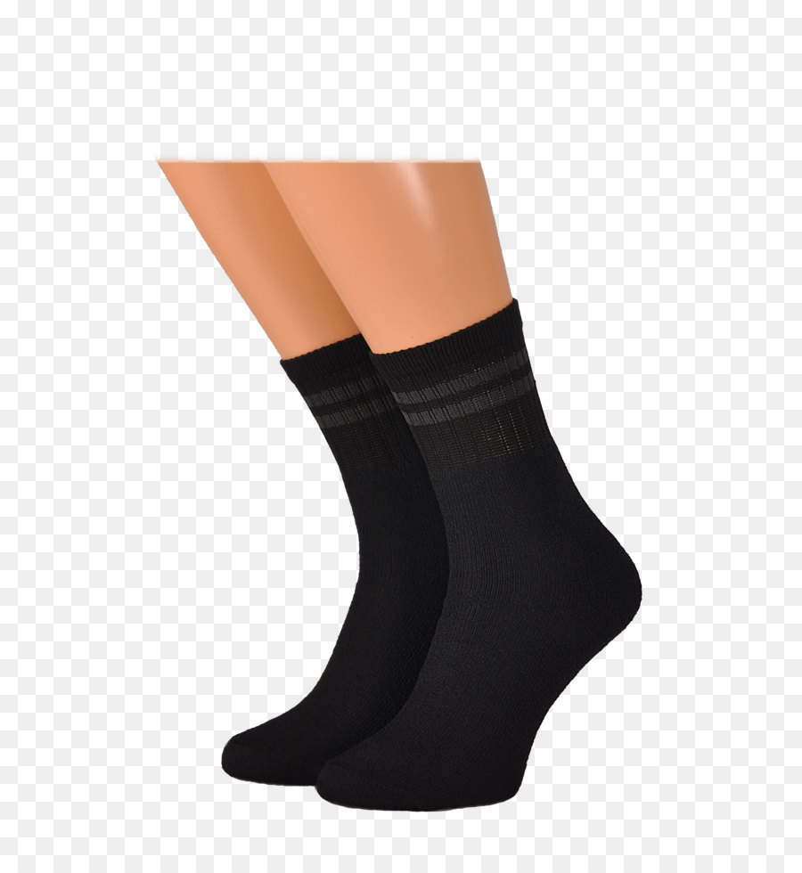 Socke Strümpfe - Schwarze Socken PNG Bild
