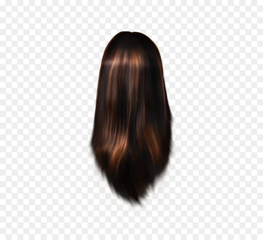 Schwarze Haare, Braune Haare färben Farbe Caramel - Frauen Haar PNG Bild