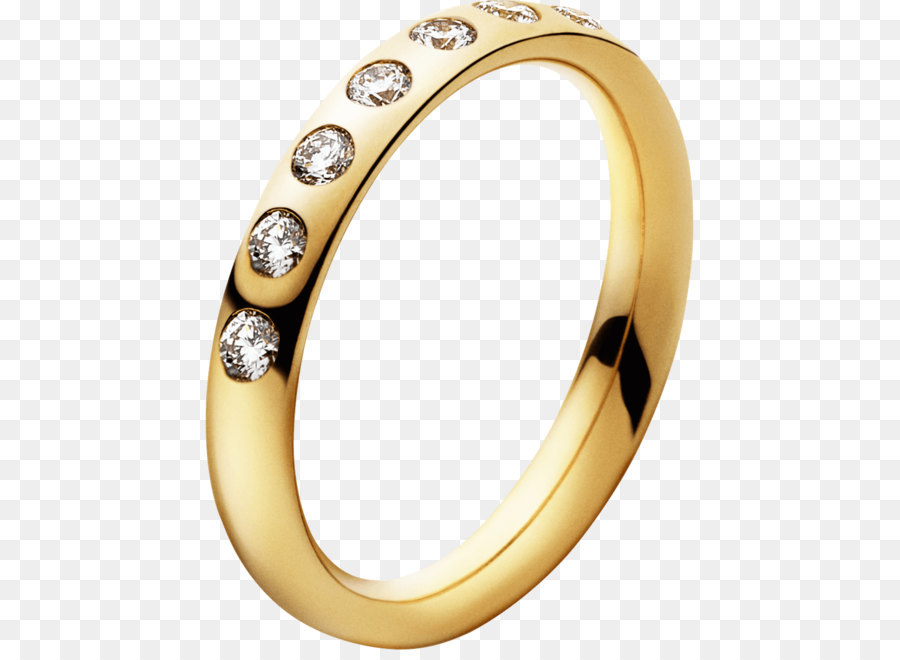 Schmuck Ring Gold Diamant - Goldring png