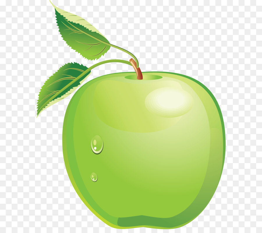 ClipArt Apple - Mela verde immagine png