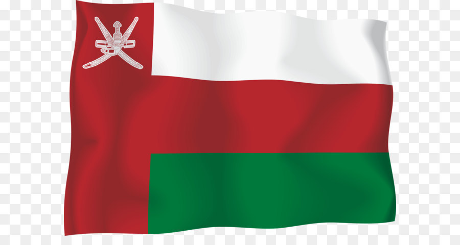 Flagge von Oman clipart - Oman Flag Png
