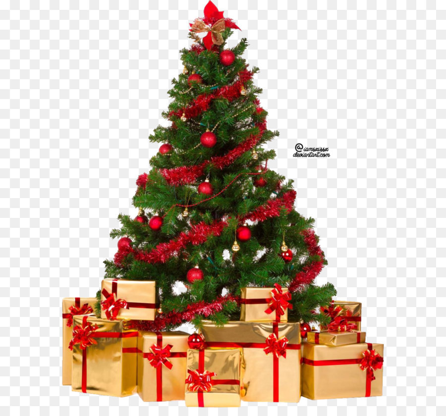 Albero di Natale artificiale della decorazione di Natale - Albero di natale di File PNG