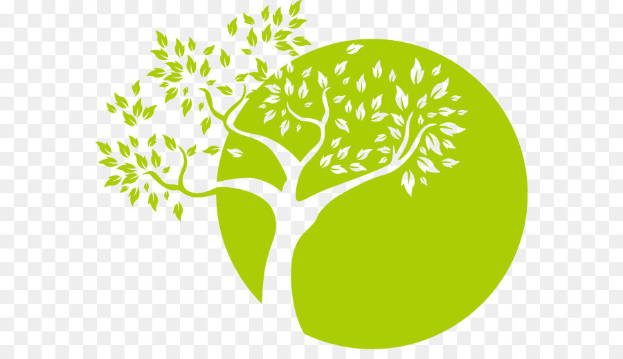 Logo Albero - Cartone animato immagine del logo albero