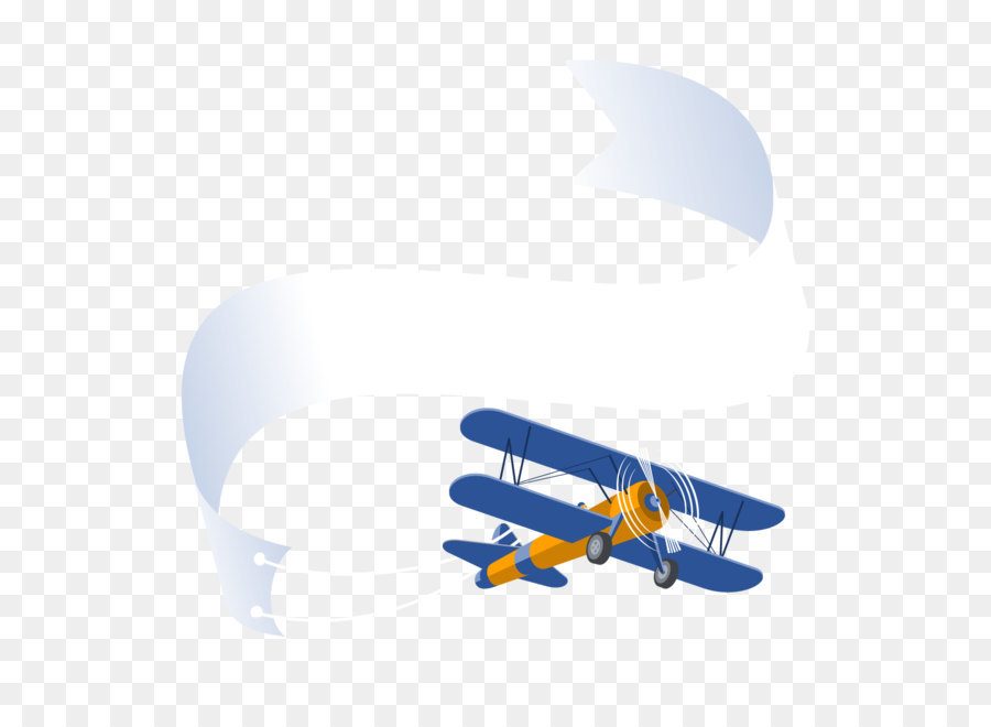 Flugzeug Flugzeug Banner - Vektor Flugzeug banner