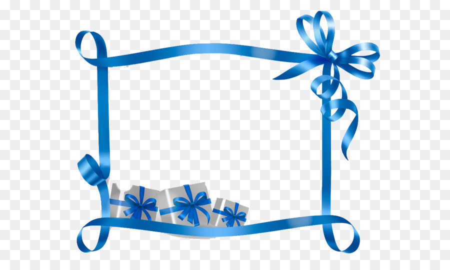 Weihnachten Namensschild Geschenk Vorlage Urlaub - Blaues Band Geschenk Dekoration bar frame