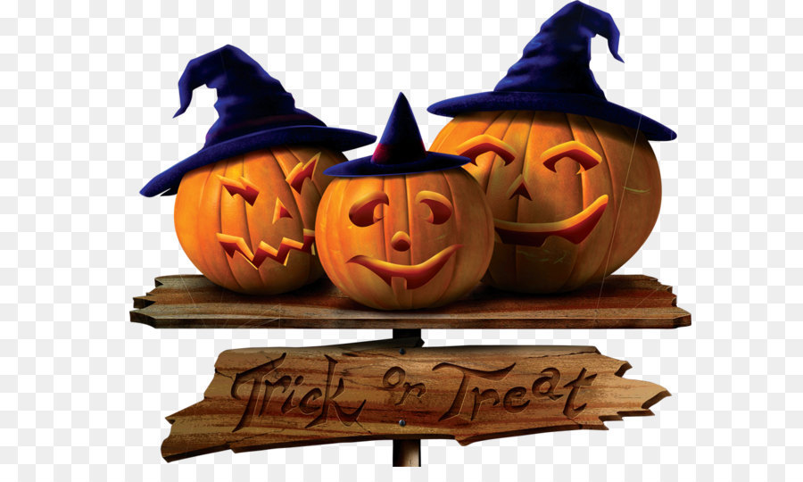 Halloween Trick or Behandlung, Jack o' Laterne clipart - Halloween