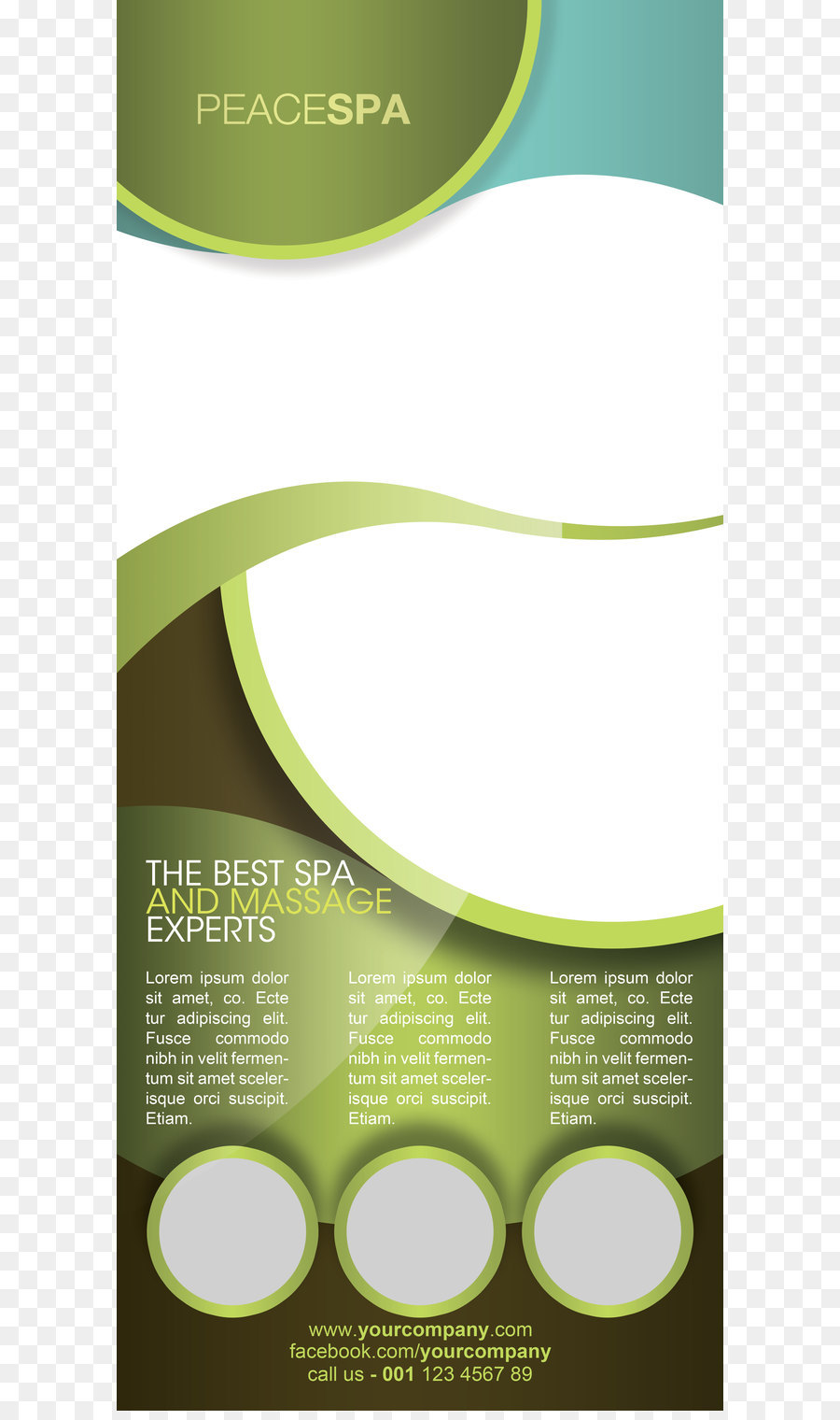 Brand Testo di progettazione Grafica Brochure - Green Design di stand espositivi