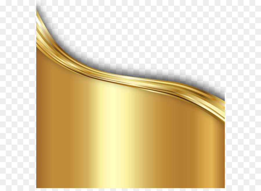 Gold - Goldener hintergrund textur welligen Linien, Vektor material