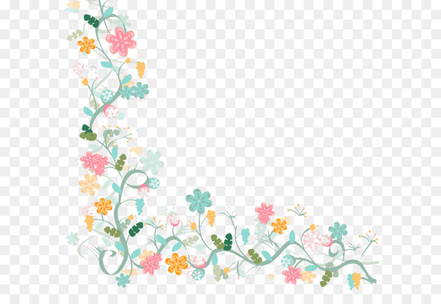 Watercolor Flower Border png download - 774*717 - Free Transparent  Watercolour Flowers png Download. - CleanPNG / KissPNG