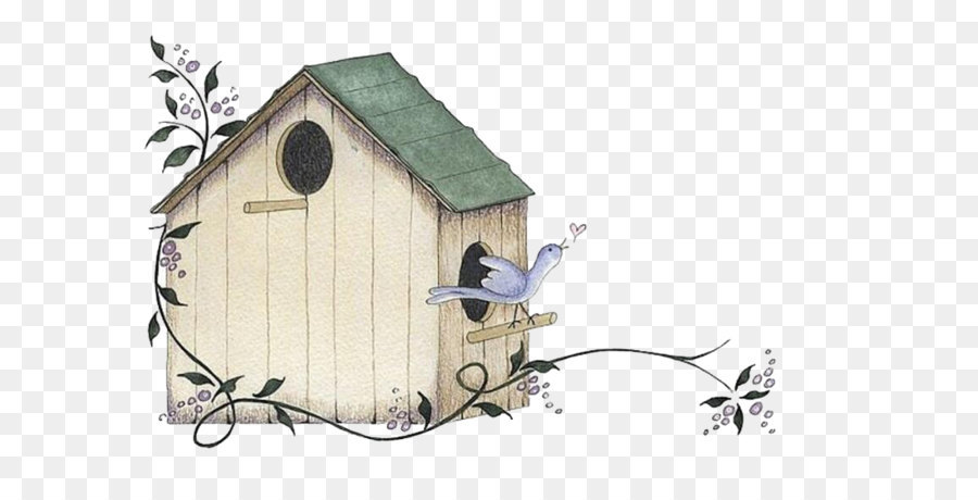 Vogel Zeichnung - Vogel Haus