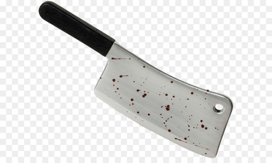 Coltello da cucina, tagliere - Halloween coltello insanguinato