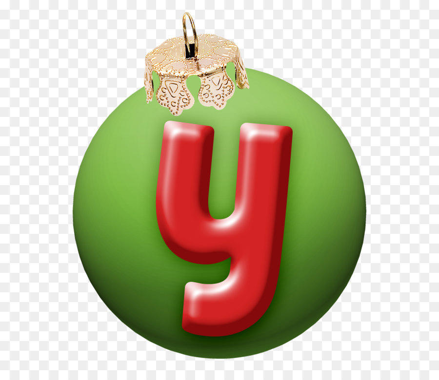 Alpha Ball Brief Christmas Alphabet - Weihnachten Buchstaben y