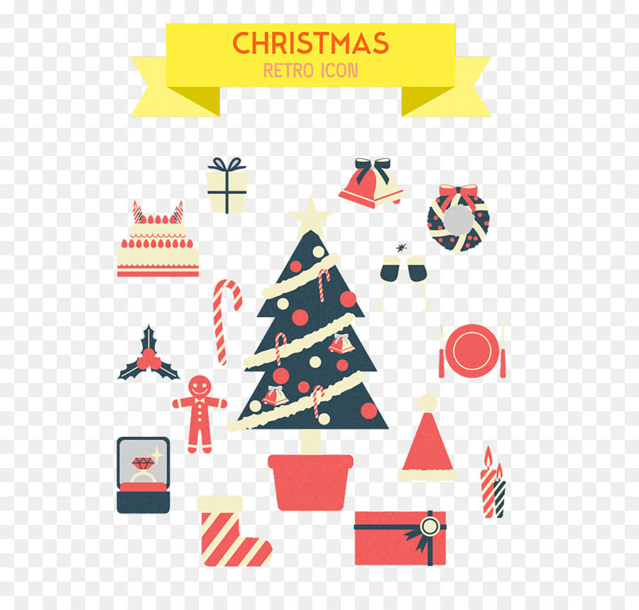 Santa Claus Weihnachten Lebkuchen Mann Clip art - Weihnachten cartoon Muster