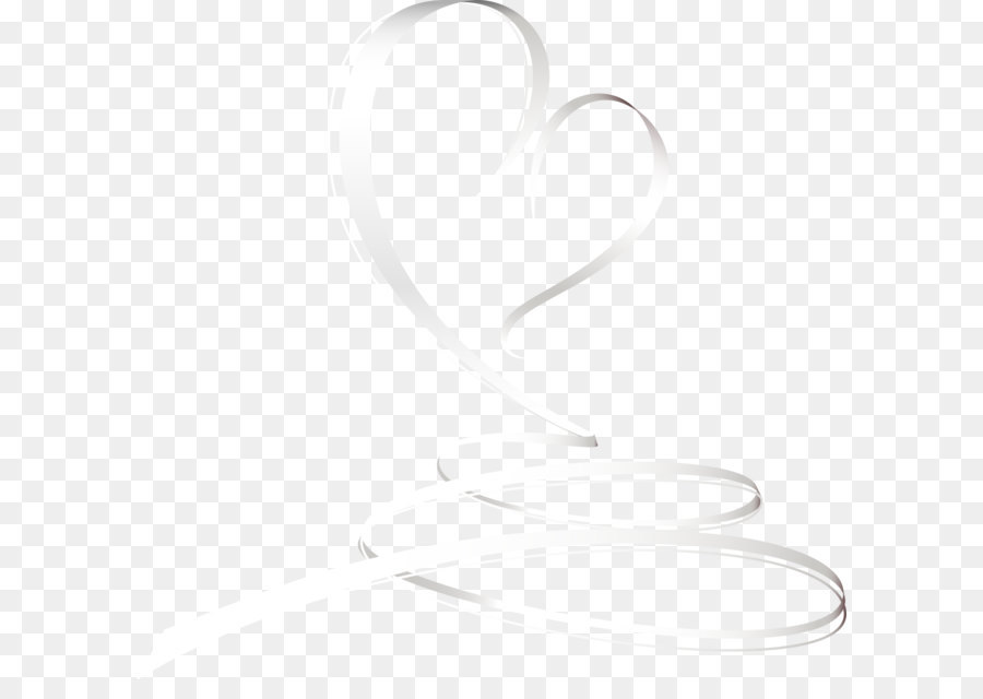 schwarz und weiß Muster - Vektor, hand drawn heart shaped