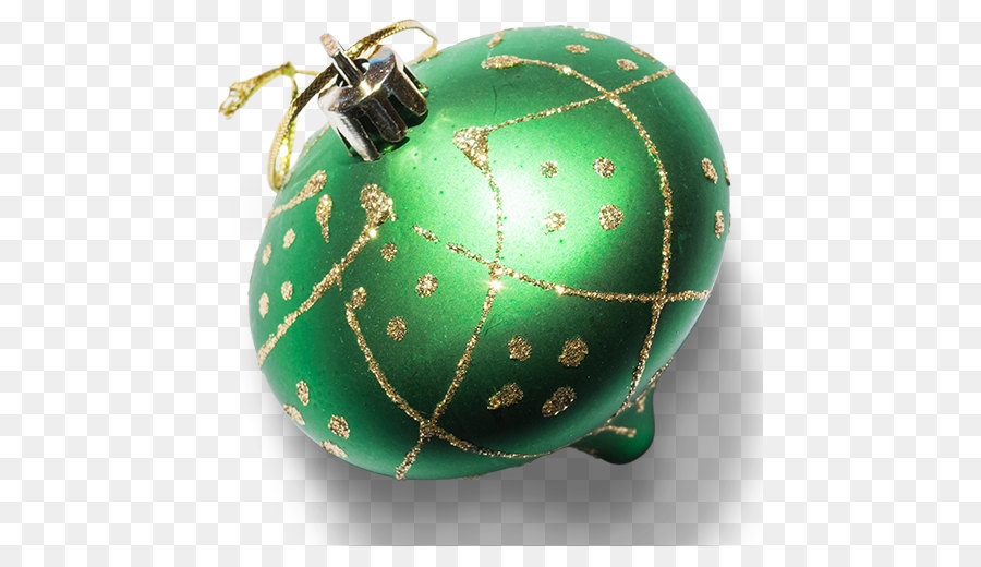 Ornamento di natale albero di Natale, Nuovo Anno, Natale decorazione - Verde palla di Natale