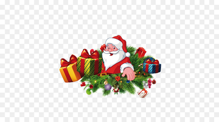 Santa Claus Geschenk Zu Weihnachten - Weihnachtsmann