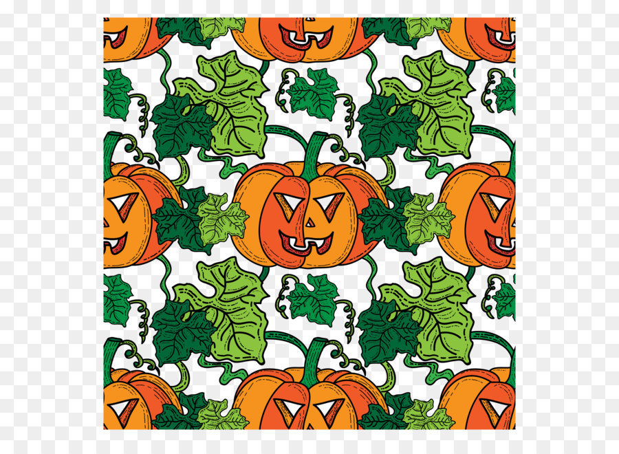Halloween Pattern Background