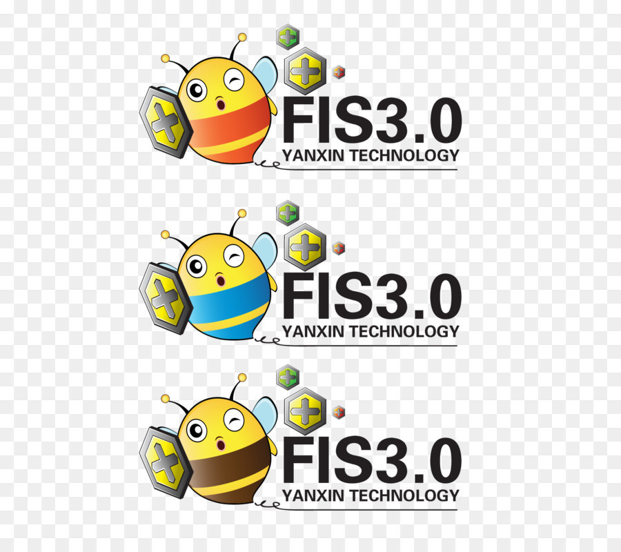 Bee Logo Animation Symbol - Entsprechenden Farben LOGO