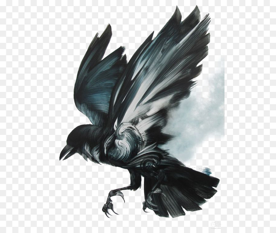 schwarze Vögel