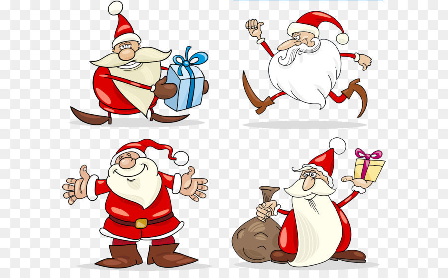 Santa Claus ' Rentier Weihnachtsmann - Süße Weihnachtsmann-Kollektion